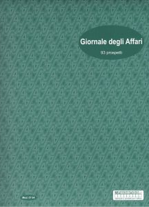 EDIPRO Giornale Degli Affari - 96 Pagine Formato 31x24,5 Cm - Per Appunti E Organizzazione