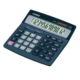 CALCOLATRICE DA TAVOLO 12cifre bk