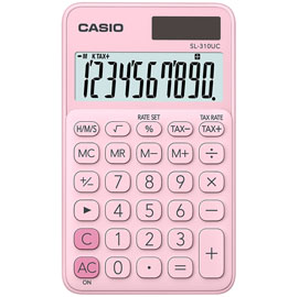 Calcolatrice tascabile casio sl- 310ucpk
