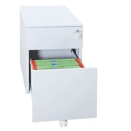 Cassettiere in Metallo su Ruote 2 cassetti