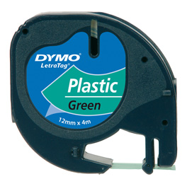 Nastro LetraTag LT plastic green