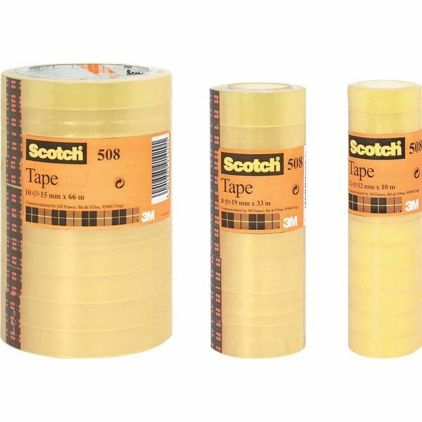 Nastro Adesivo Scotch 4702 Per Riparazioni - Resistente All'Acqua, 12mm X 12m