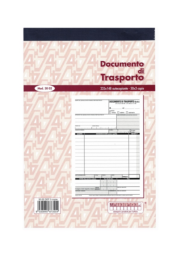 Documento di trasporto 3002
