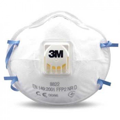 Respiratore serie 8000 classic con valvola_ 8822
