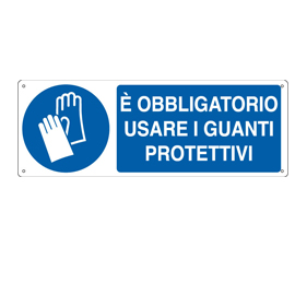 E' obbligatorio usare i guanti protettivi