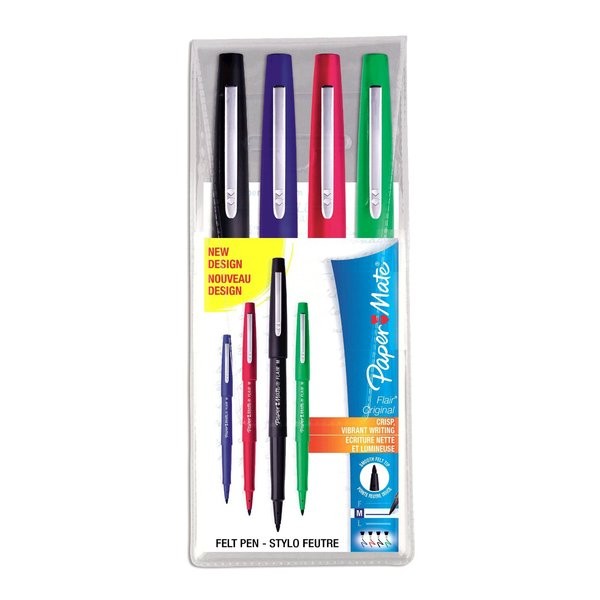 penna flair nylon astuccio 4 colori classic