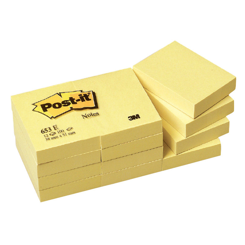post-it giallo canary 38x51
