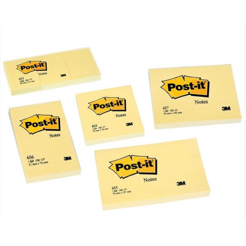 post-it giallo canary