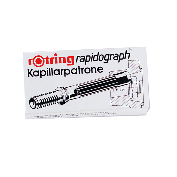 cartucce di ricambio per rapidograph