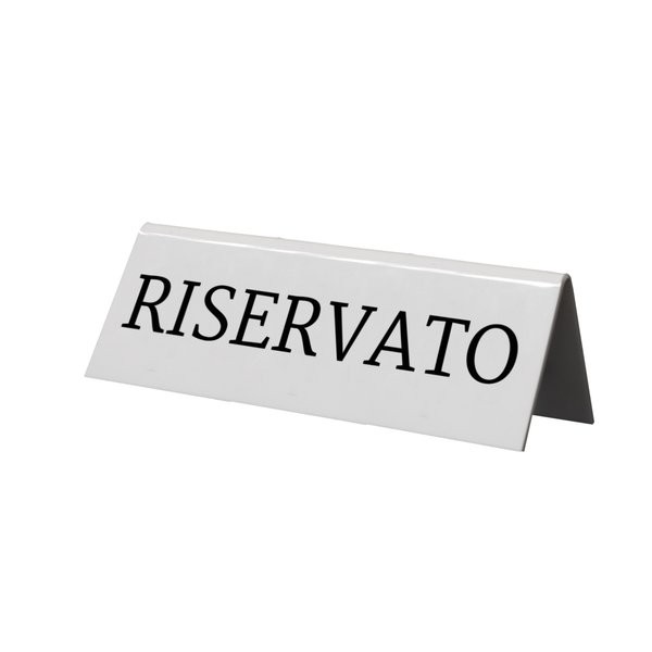 numeri per tavoli riservato