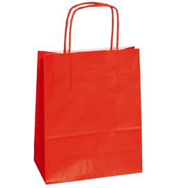buste shopper in carta Rosso