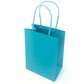 buste shopper in carta Turchese